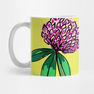 Hand-drawn clover Mug